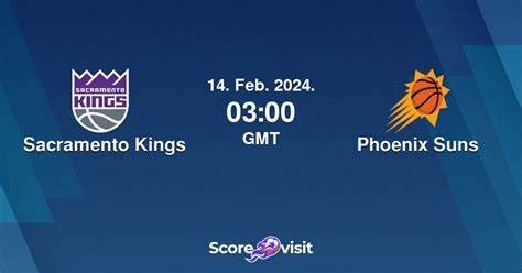 sacramento kings vs phoenix suns match player stats|Kings 125 .
